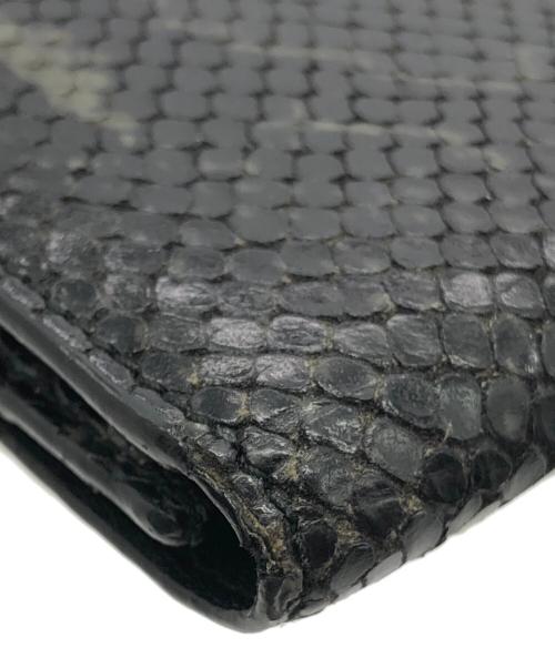 JIMMY CHOO（ジミーチュウ）JIMMY CHOO (ジミーチュウ) カードケース ブラック×グレーの古着・服飾アイテム