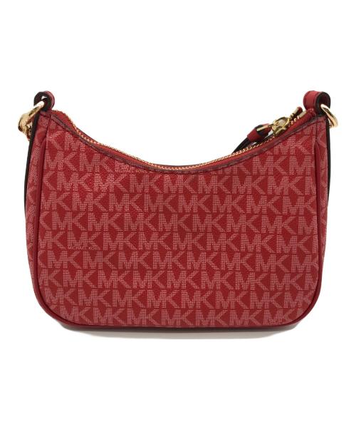 MICHAEL KORS（マイケル・コース）MICHAEL KORS (マイケルコース) チェーンハンドルバッグ レッドの古着・服飾アイテム
