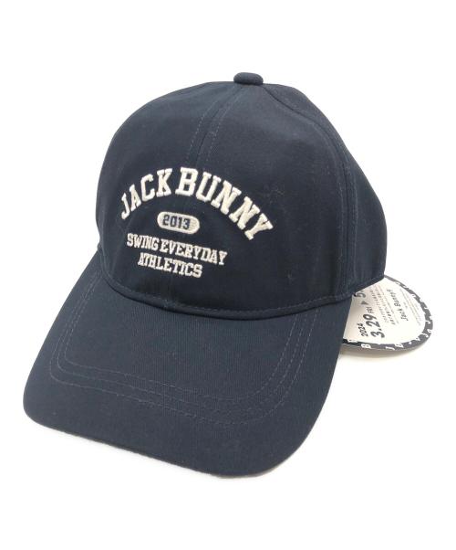JACK BUNNY（ジャックバニー）JACK BUNNY (ジャックバニー) キャップ(ゴルフ) ネイビー サイズ:Free 未使用品の古着・服飾アイテム