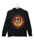 GUCCIグッチ）の古着「アングリーキャットパーカー」｜ブラック