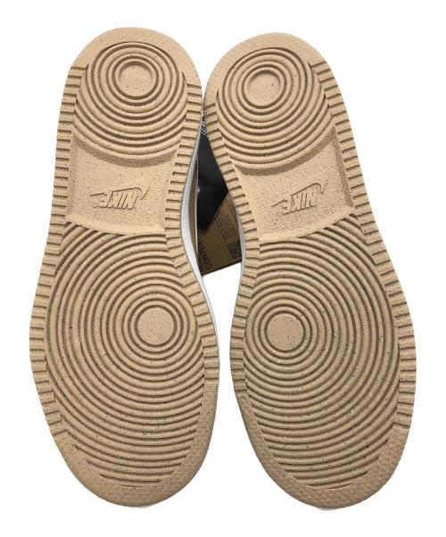 NIKE（ナイキ）NIKE (ナイキ) COURT VISION LO NN ホワイト×ブラウン サイズ:23 未使用品の古着・服飾アイテム