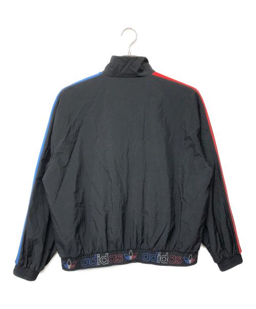 adidas（アディダス）adidas (アディダス) ナイロンジャケット ブラック サイズ:SIZE Lの古着・服飾アイテム