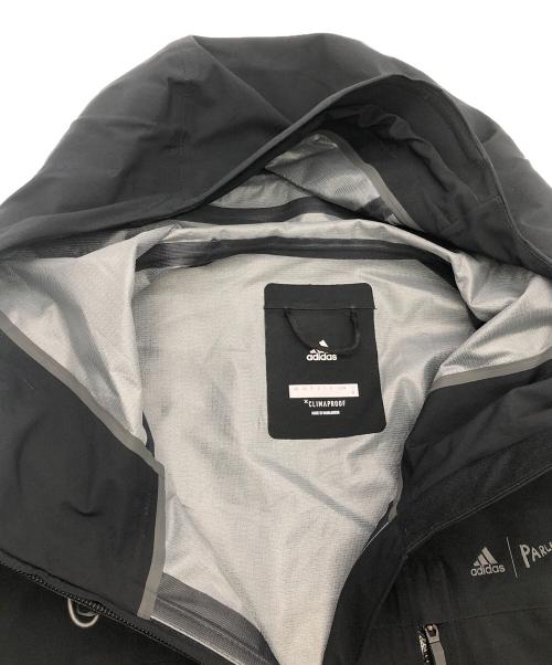 adidas（アディダス）adidas (アディダス) PARLEY Climaproof 3L Jacket ブラックの古着・服飾アイテム