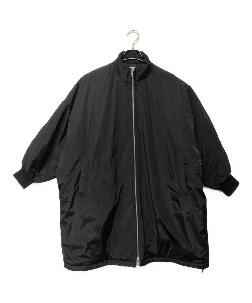 BEARDSLEY（ビアズリー）BEARDSLEY (ビアズリー) 中綿BIGポンチョコート ブラック サイズ:SIZE Freeの古着・服飾アイテム