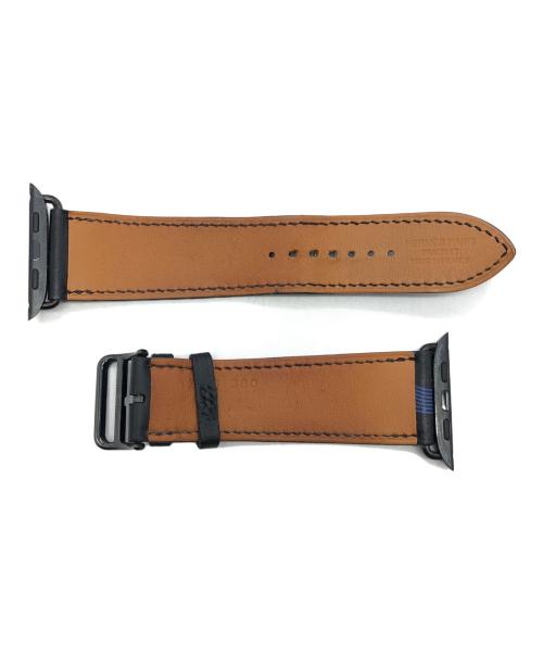 HERMES（エルメス）HERMES (エルメス) サーキットH　アップルウォッチバンド ブルー×ブラックの古着・服飾アイテム