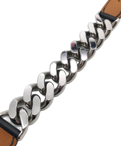 HERMES（エルメス）HERMES (エルメス) グルメットメタル・ドゥブルトゥール　アップルウォッチバンド ネイビーの古着・服飾アイテム