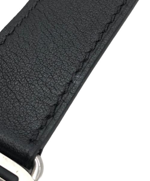 HERMES（エルメス）HERMES (エルメス) グルメットメタル・ドゥブルトゥール　アップルウォッチバンド ネイビーの古着・服飾アイテム