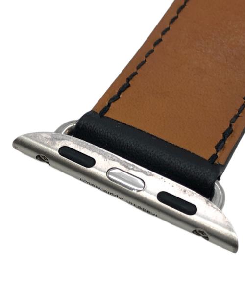 HERMES（エルメス）HERMES (エルメス) グルメットメタル・ドゥブルトゥール　アップルウォッチバンド ネイビーの古着・服飾アイテム