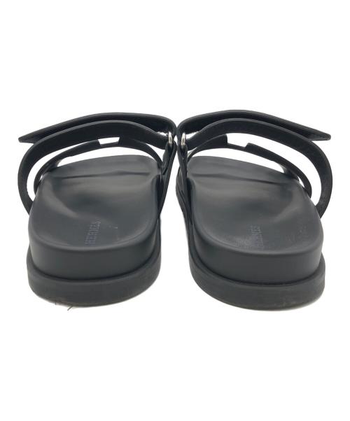 HERMES（エルメス）HERMES (エルメス) シプレ　サンダル ブラック サイズ:37.5の古着・服飾アイテム