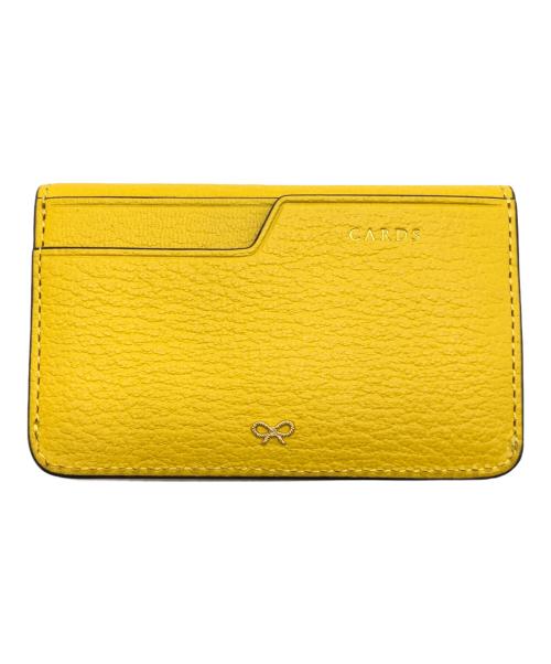 ANYA HINDMARCH（アニヤ・ハインドマーチ）ANYA HINDMARCH (アニヤハインドマーチ) ZANY　コインケース イエローの古着・服飾アイテム