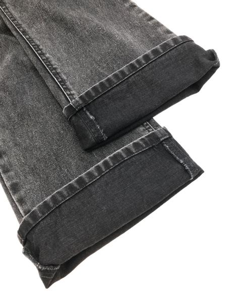 MIU MIU（ミュウミュウ）MIU MIU (ミュウミュウ) デニムパンツ ブラック サイズ:SIZE 61cm (W24)の古着・服飾アイテム