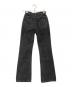 MIU MIU (ミュウミュウ) デニムパンツ ブラック サイズ:SIZE 61cm (W24)：45000円
