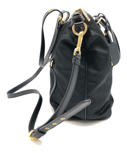 PRADA（プラダ）PRADA (プラダ) 2wayトートバッグ ブラックの古着・服飾アイテム