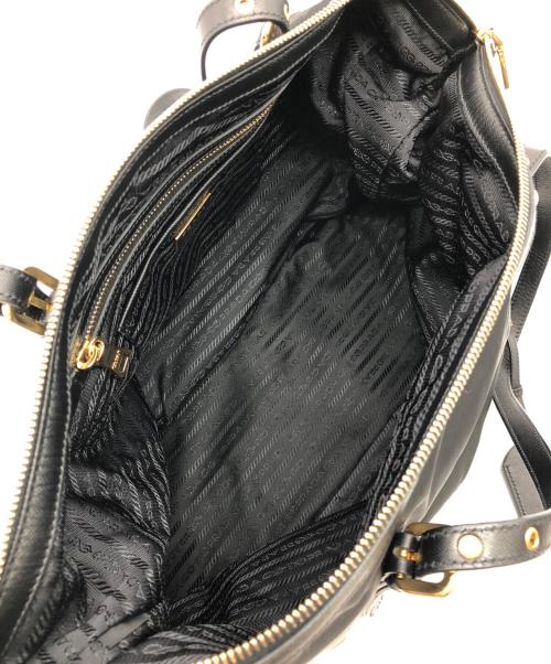 PRADA（プラダ）PRADA (プラダ) 2wayトートバッグ ブラックの古着・服飾アイテム
