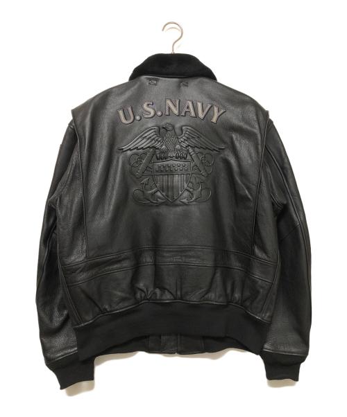 ノーブランド（ノーブランド）ノーブランド (ノーブランド) G-1フライトジャケット ブラック サイズ:SIZE XLの古着・服飾アイテム