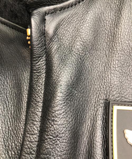 ノーブランド（ノーブランド）ノーブランド (ノーブランド) G-1フライトジャケット ブラック サイズ:SIZE XLの古着・服飾アイテム