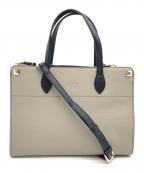 FURLAフルラ）の古着「2WAYバッグ」｜グレー×ブラック