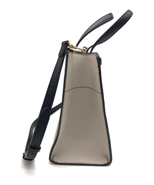 FURLA（フルラ）FURLA (フルラ) 2WAYバッグ グレー×ブラックの古着・服飾アイテム