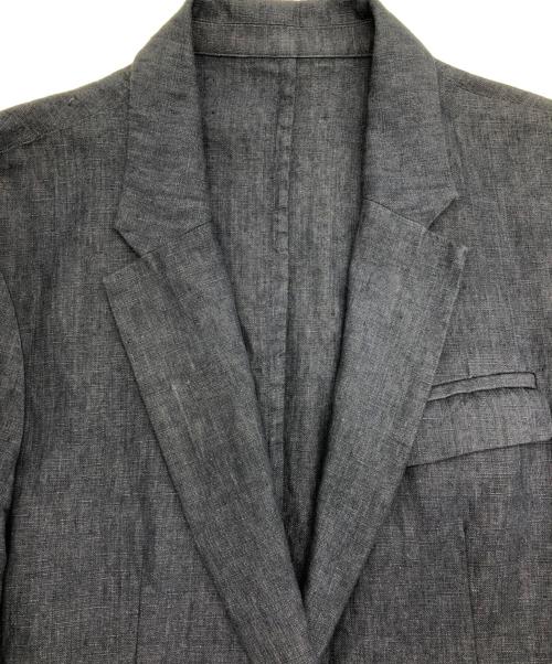 TAKEO KIKUCHI（タケオキクチ）TAKEO KIKUCHI (タケオキクチ) リネンジャケット ブルー サイズ:SIZE Lの古着・服飾アイテム