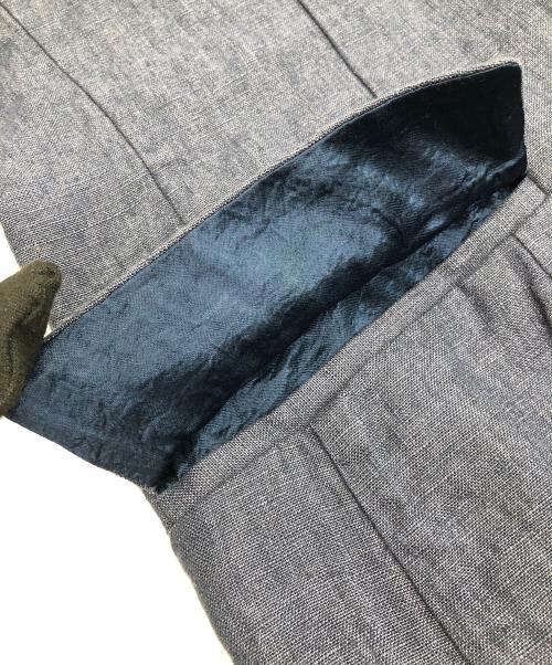 TAKEO KIKUCHI（タケオキクチ）TAKEO KIKUCHI (タケオキクチ) リネンジャケット ブルー サイズ:SIZE Lの古着・服飾アイテム