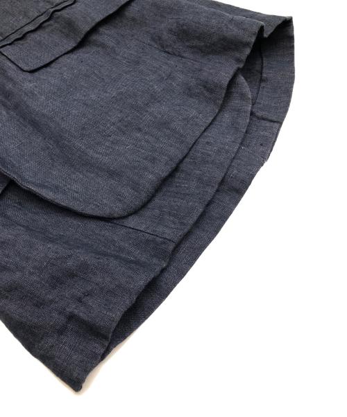 TAKEO KIKUCHI（タケオキクチ）TAKEO KIKUCHI (タケオキクチ) リネンジャケット ブルー サイズ:SIZE Lの古着・服飾アイテム