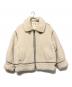 RAY BEAMS（レイ ビームス）の古着「ボアジャケット」｜アイボリー