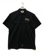 Dickies×WCCディッキーズ×）の古着「半袖シャツ」｜ブラック
