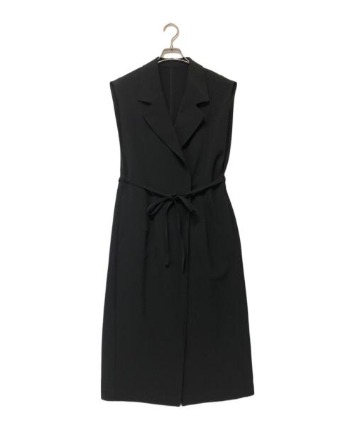 apart by lowrys（アパートバイローリーズ）apart by lowrys (アパートバイローリーズ) テーラードロングベスト ブラック サイズ:SIZE Freeの古着・服飾アイテム