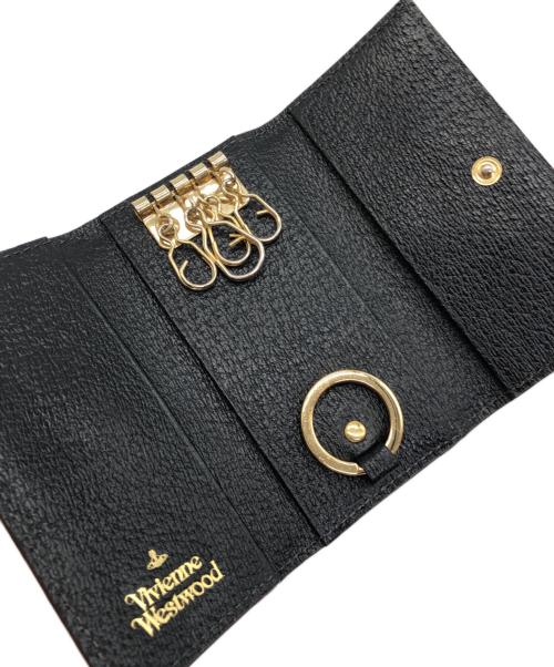 Vivienne Westwood（ヴィヴィアンウエストウッド）Vivienne Westwood (ヴィヴィアンウエストウッド) 4連キーケース ブラックの古着・服飾アイテム