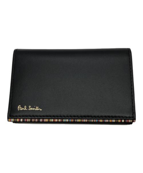 PAUL SMITH（ポールスミス）Paul Smith (ポールスミス) 名刺入れ ブラック 未使用品の古着・服飾アイテム