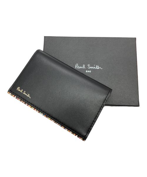 PAUL SMITH（ポールスミス）Paul Smith (ポールスミス) 名刺入れ ブラック 未使用品の古着・服飾アイテム