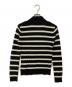 LAUREN RALPH LAUREN (ローレンラルフローレン) 厚手ニット ブラック×ホワイト サイズ:XS：4000円