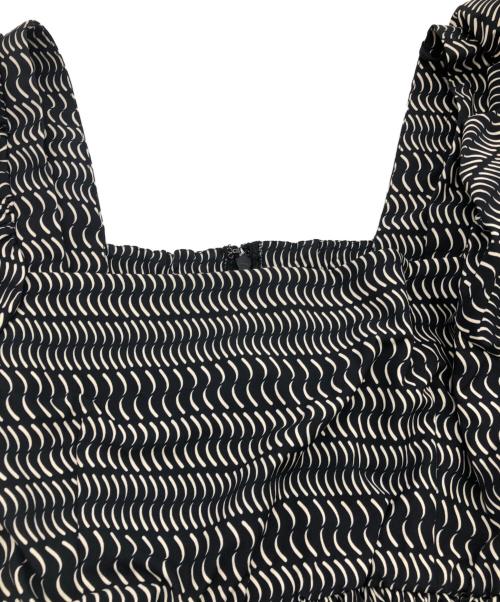 ROSY LUCE（ロージールーチェ）ROSY LUCE (ロージールーチェ) ドレスワンピース ブラック×ホワイト サイズ:SIZE S 未使用品の古着・服飾アイテム