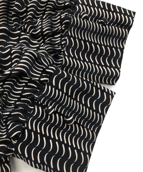 ROSY LUCE（ロージールーチェ）ROSY LUCE (ロージールーチェ) ドレスワンピース ブラック×ホワイト サイズ:SIZE S 未使用品の古着・服飾アイテム