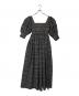 ROSY LUCE（ロージールーチェ）の古着「ドレスワンピース」｜ブラック×ホワイト