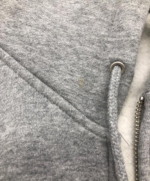 AVIREX（アヴィレックス）AVIREX (アヴィレックス) 裏起毛ジップパーカー グレー サイズ:SIZE Mの古着・服飾アイテム