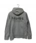 AVIREX (アヴィレックス) 裏起毛ジップパーカー グレー サイズ:SIZE M：4500円
