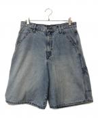 SILVERTABシルバータブ）の古着「ハーフパンツ」｜ブルー