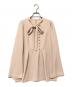 COLUMN（コラム）の古着「ブラウス」｜ベージュ