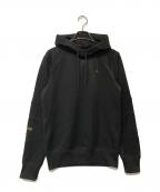 G-STAR RAWジースターロゥ）の古着「Motac Slim Hooded Sweater　プルオーバーパーカー」｜ブラック