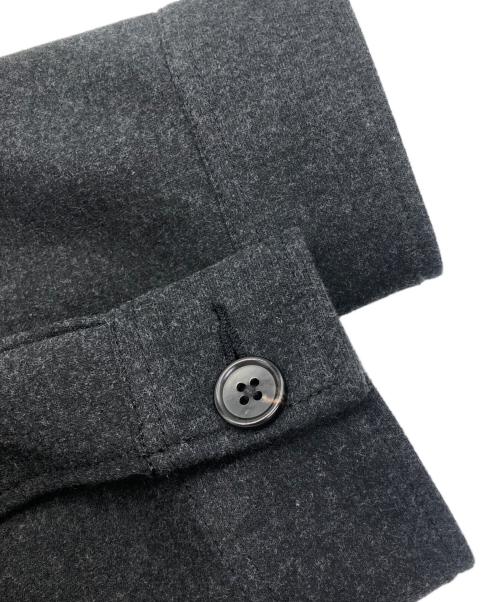 PLST（プラステ）PLST (プラステ) プレシャスニットメルトンシャツブルゾン ブラック サイズ:SIZE Sの古着・服飾アイテム