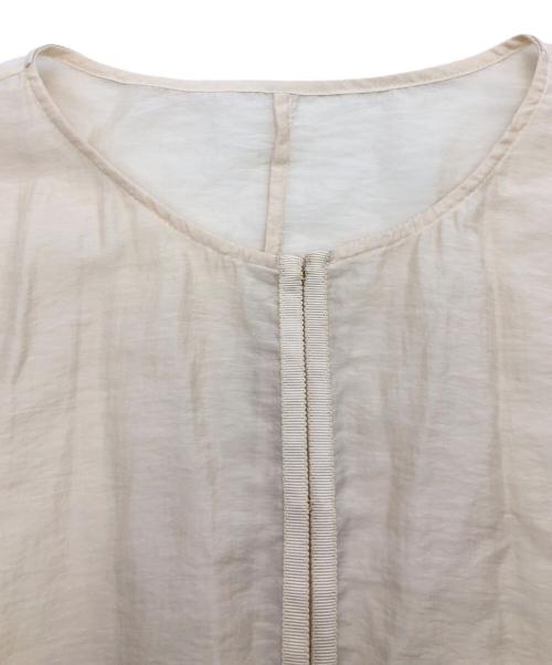 NOLLEY'S（ノーリーズ）NOLLEY'S (ノーリース) 長袖ブラウス アイボリー サイズ:SIZE 38の古着・服飾アイテム