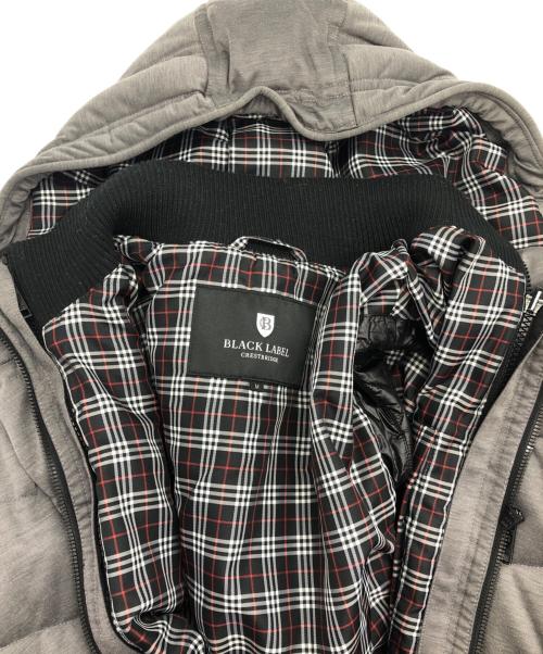 BLACK LABEL CRESTBRIDGE（ブラックレーベル クレストブリッジ）BLACK LABEL CRESTBRIDGE (ブラックレーベル クレストブリッジ) ライナー付きダウンジャケット グレー サイズ:SIZE Mの古着・服飾アイテム