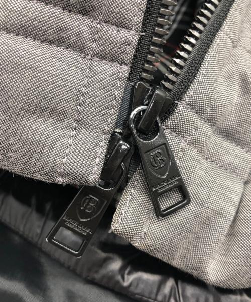 BLACK LABEL CRESTBRIDGE（ブラックレーベル クレストブリッジ）BLACK LABEL CRESTBRIDGE (ブラックレーベル クレストブリッジ) ライナー付きダウンジャケット グレー サイズ:SIZE Mの古着・服飾アイテム