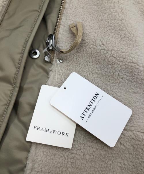 FRAMeWORK（フレームワーク）FRAMeWORK (フレームワーク) リバーシブルコート ベージュ サイズ:SIZE 36 未使用品の古着・服飾アイテム