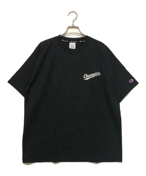 Champion（チャンピオン）Champion (チャンピオン) 半袖カットソー ブラック サイズ:SIZE Mの古着・服飾アイテム
