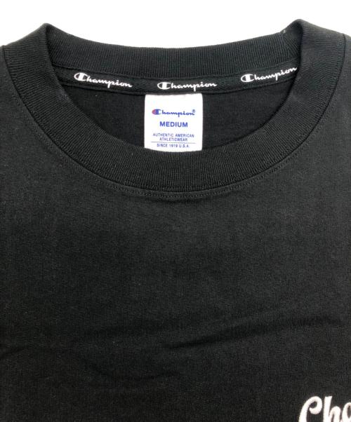 Champion（チャンピオン）Champion (チャンピオン) 半袖カットソー ブラック サイズ:SIZE Mの古着・服飾アイテム