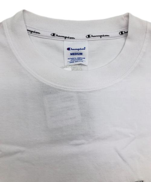 Champion（チャンピオン）Champion (チャンピオン) 半袖カットソー ホワイト サイズ:SIZE M 未使用品の古着・服飾アイテム