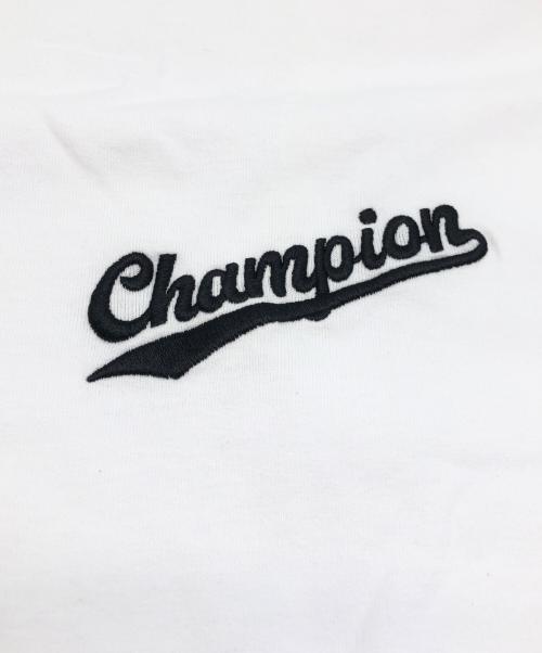 Champion（チャンピオン）Champion (チャンピオン) 半袖カットソー ホワイト サイズ:SIZE M 未使用品の古着・服飾アイテム