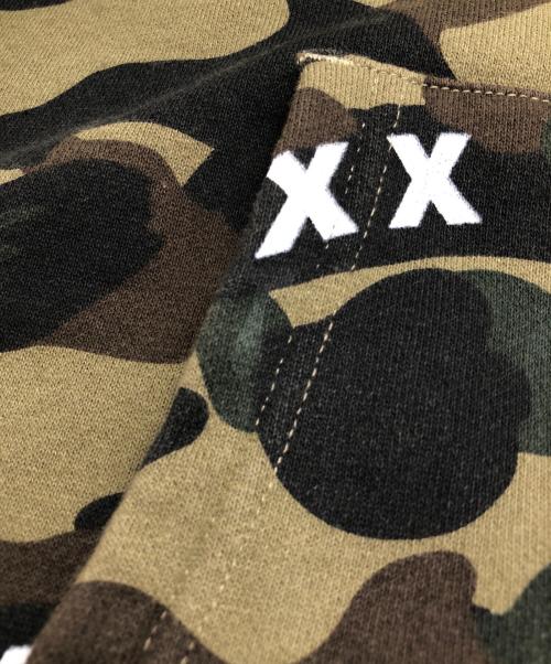 A BATHING APE（ア ベイシング エイプ）A BATHING APE (ア ベイシング エイプ) GOD SELECTION XXX (ゴッドセレクショントリプルエックス) ジップパーカー グリーン サイズ:SIZE Mの古着・服飾アイテム